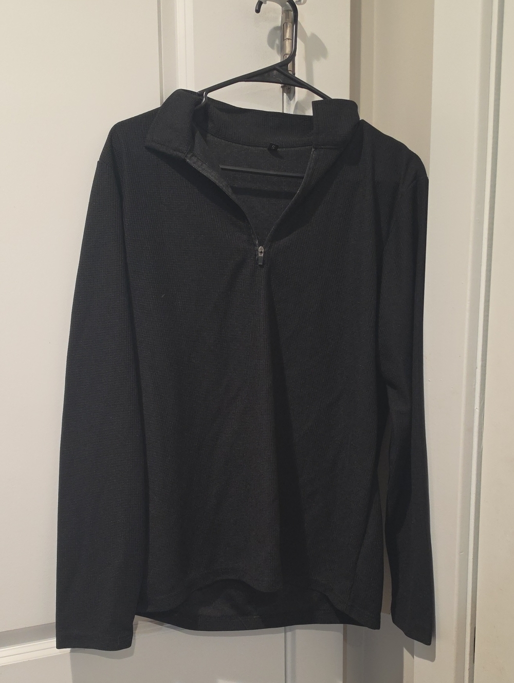 Black Half-Zip Women's Sweater